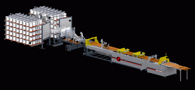 Profil de polyuréthane FRP pultré Porte et fenêtre en plastique Extrusion de fibres de verre de polyuréthane pultré 4